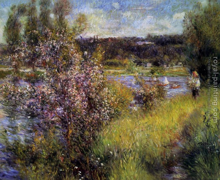 Pierre Auguste Renoir : The Seine at Chatou
